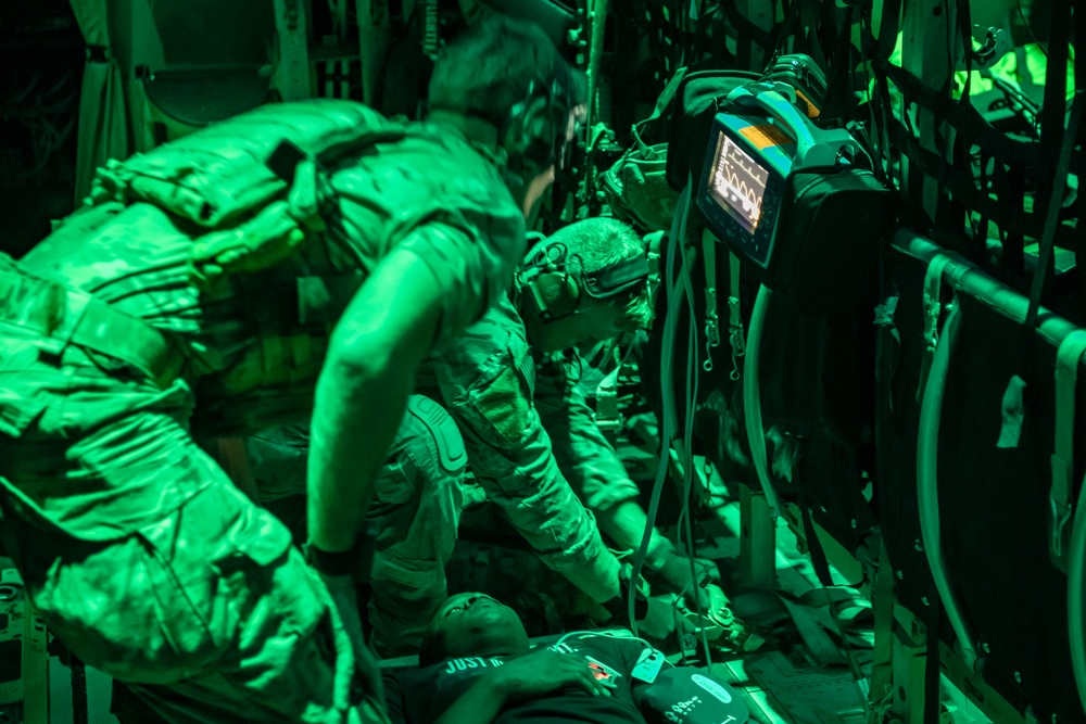 Pararescuemen Perform Joint Recovery Training