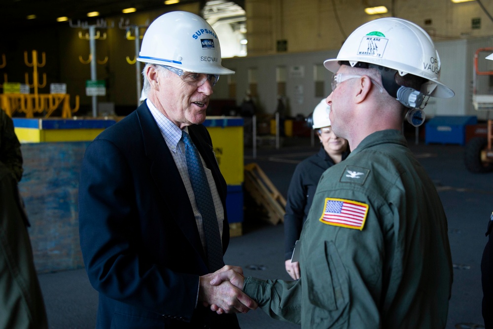 SECNAV Visit