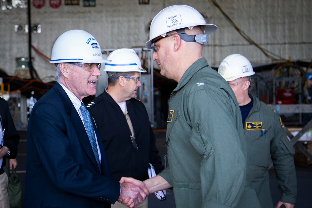 SECNAV Visit