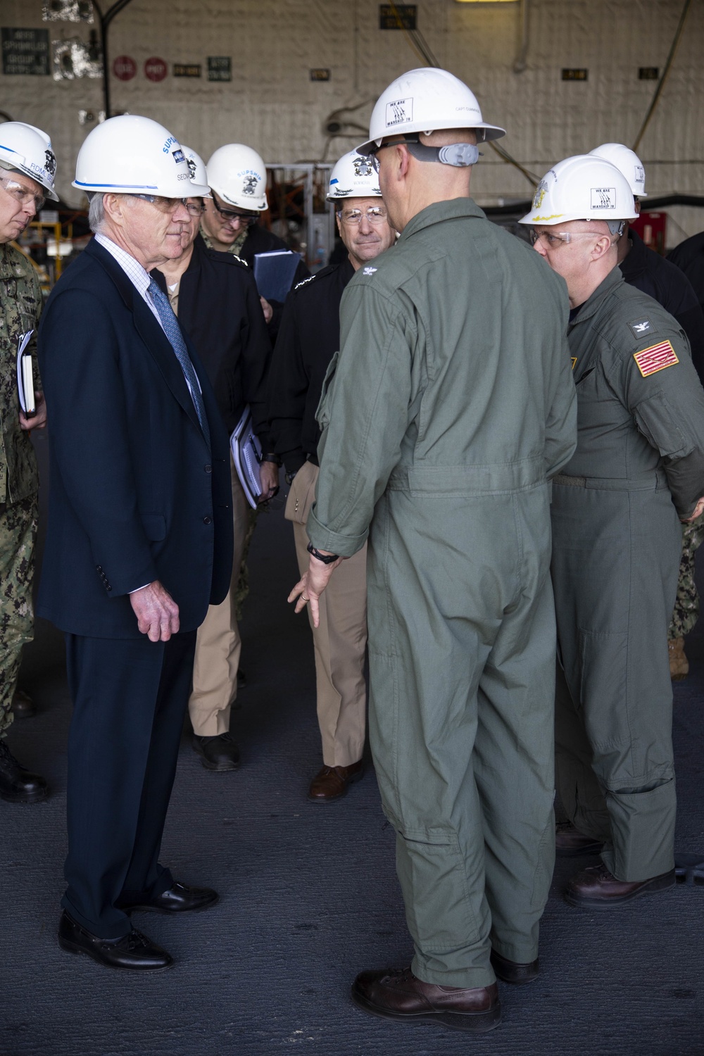 SECNAV Visit