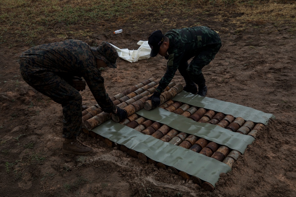 Save a life, Save a family | Marines with 9th ESB assist Royal Thai Armed Forces in mine disposal