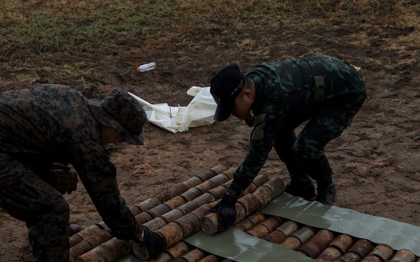 Save a life, Save a family | Marines with 9th ESB assist Royal Thai Armed Forces in mine disposal