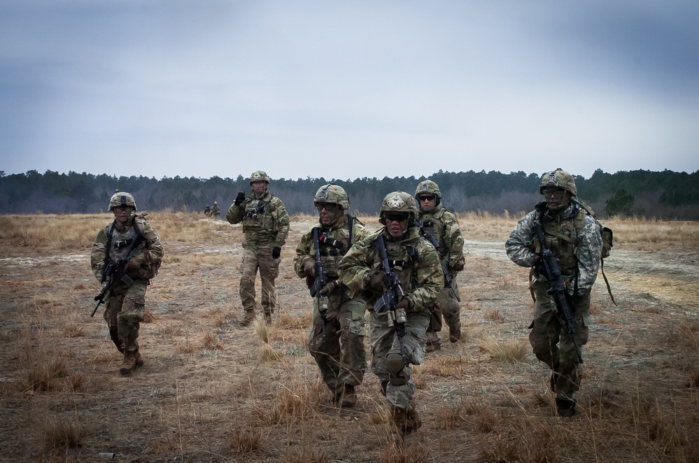 1Panther Paratroopers Conduct Live Fire Exercise