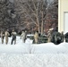 Wisconsin artillery Soldiers train in snow, cold at Fort McCoy