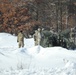 Wisconsin artillery Soldiers train in snow, cold at Fort McCoy