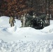 Wisconsin artillery Soldiers train in snow, cold at Fort McCoy