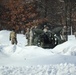 Wisconsin artillery Soldiers train in snow, cold at Fort McCoy