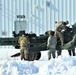 Wisconsin artillery Soldiers train in snow, cold at Fort McCoy
