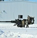 Wisconsin artillery Soldiers train in snow, cold at Fort McCoy