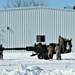 Wisconsin artillery Soldiers train in snow, cold at Fort McCoy