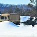 Wisconsin artillery Soldiers train in snow, cold at Fort McCoy