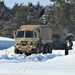 Wisconsin artillery Soldiers train in snow, cold at Fort McCoy