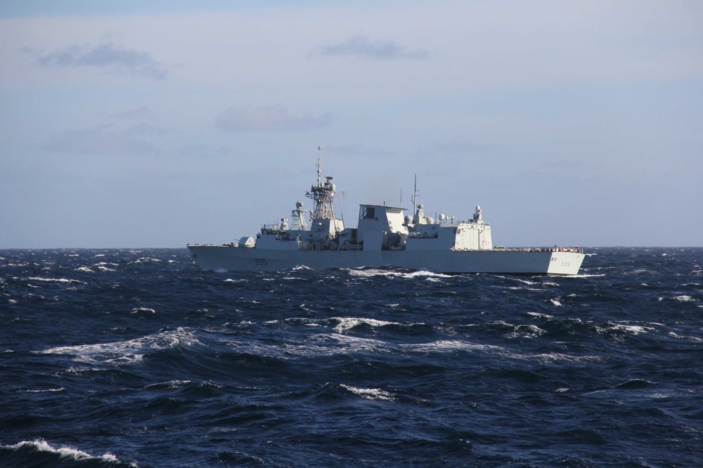 Canadian Halifax-class frigate HMCS Calgary (FFH 335)