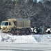 Wisconsin artillery Soldiers train in snow, cold at Fort McCoy