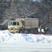 Wisconsin artillery Soldiers train in snow, cold at Fort McCoy