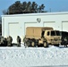 Wisconsin artillery Soldiers train in snow, cold at Fort McCoy