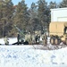 Wisconsin artillery Soldiers train in snow, cold at Fort McCoy