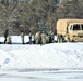 Wisconsin artillery Soldiers train in snow, cold at Fort McCoy