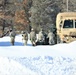 Wisconsin artillery Soldiers train in snow, cold at Fort McCoy