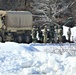 Wisconsin artillery Soldiers train in snow, cold at Fort McCoy