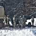 Wisconsin artillery Soldiers train in snow, cold at Fort McCoy