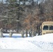 Wisconsin artillery Soldiers train in snow, cold at Fort McCoy