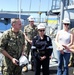 MSC Commander Visits MPSRON 3 in Saipan