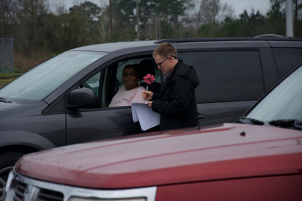 OCS students provide support to food drive