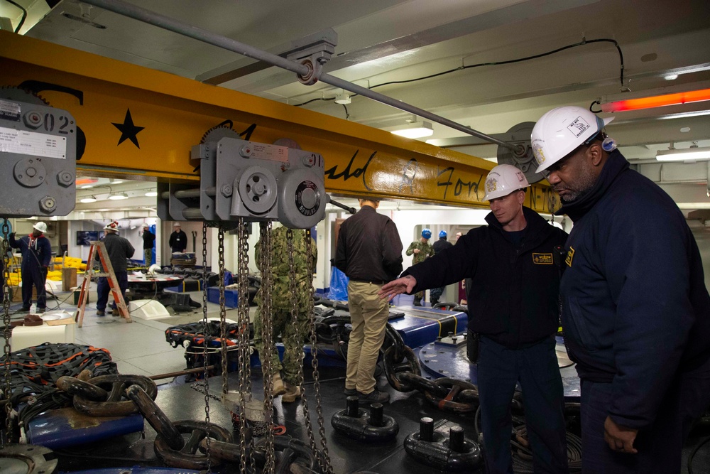 Forecastle Wildcat Reassembly
