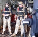 U.S. Army Dive School instructors jump