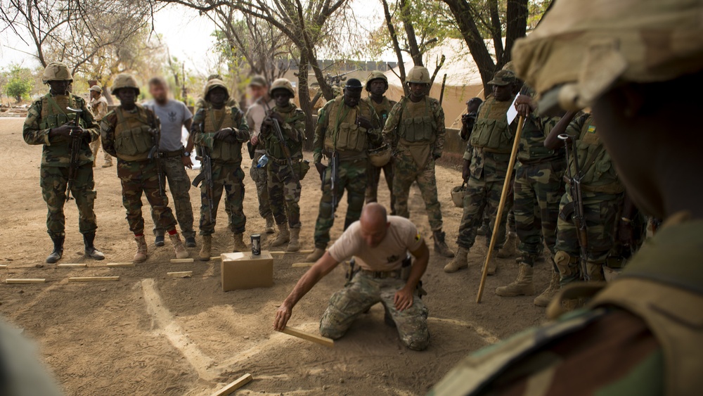 Belgian SOF advise Nigerien soldiers