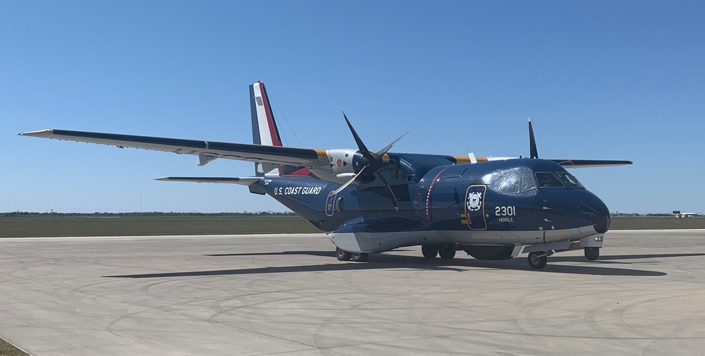 Coast Guard Sector/Air Station Corpus Christi receives upgraded HC-144 in Texas