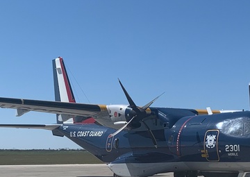 Coast Guard Sector/Air Station Corpus Christi receives upgraded HC-144 in Texas