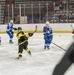 Air Force, Army hockey game face-off