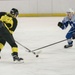 Air Force, Army hockey game face-off