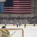 Air Force, Army hockey game face-off