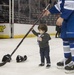 Air Force, Army hockey game face-off