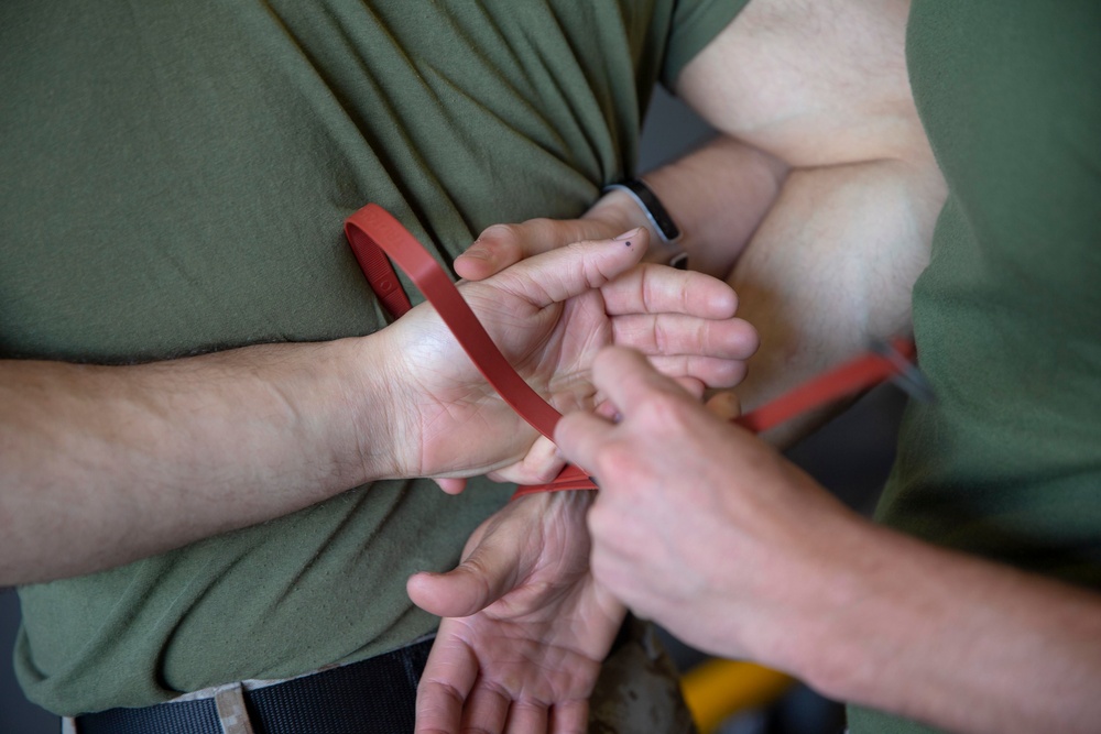 Detainee handling training