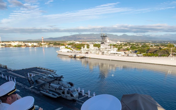 USS Essex 2018 Deployment