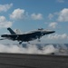 The aircraft carrier USS John C. Stennis (CVN 74) conducts flight operations