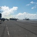 The aircraft carrier USS John C. Stennis (CVN 74) conducts flight operations