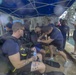 Divers with (MDSU) 1 conduct training exercise with Sri Lanka counterparts