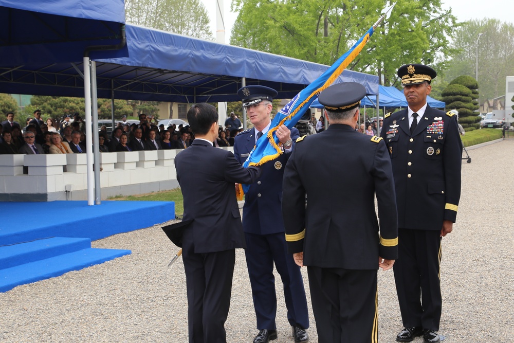 USFK, CFC, UNC Change of Command Ceremony