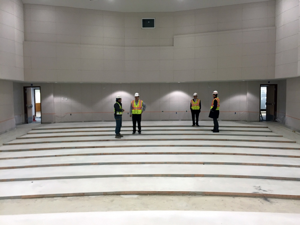 Contructing a USFK HQ Auditorium