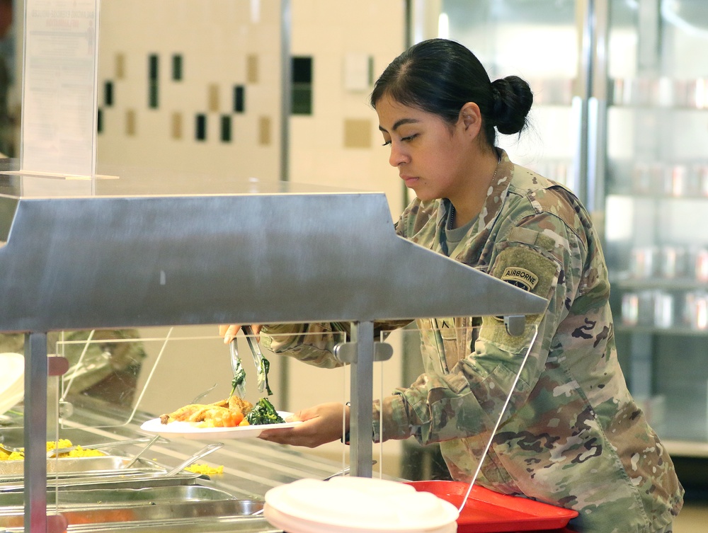 Dining Facility Enhances Soldiers With THOR3 Menu