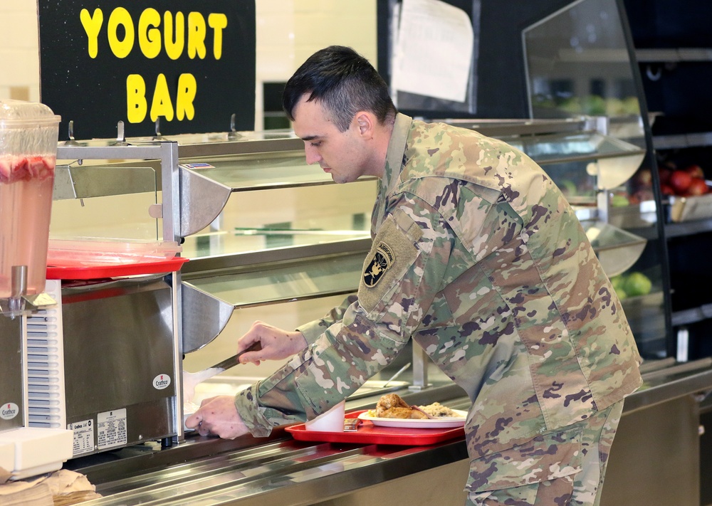 Dining Facility Enhances Soldiers With THOR3 Menu