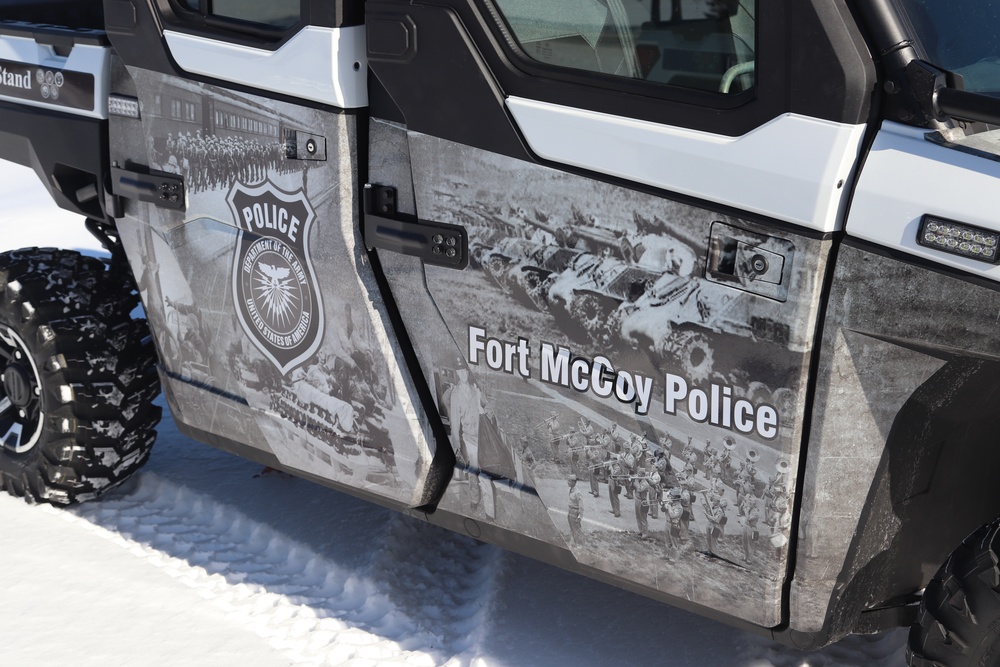 Fort McCoy Directorate of Emergency Services Police Department UTVs get special look