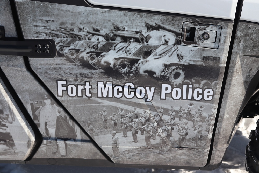 Fort McCoy Directorate of Emergency Services Police Department UTVs get special look