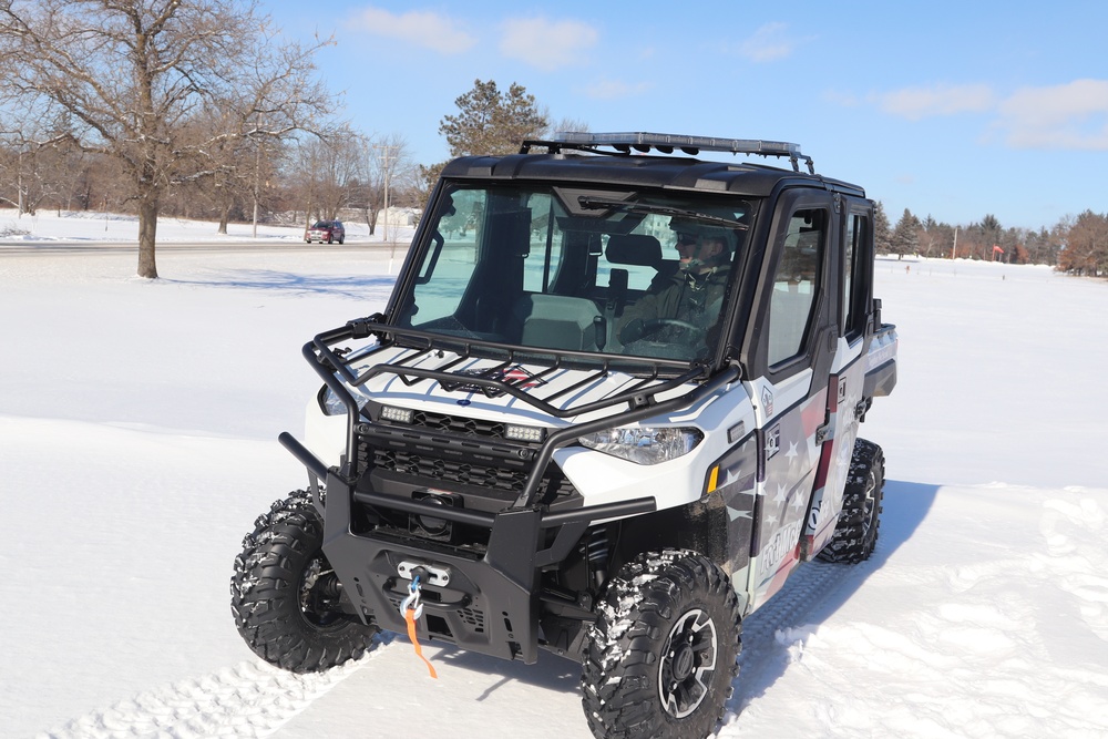 Fort McCoy Directorate of Emergency Services Police Department UTVs get special look