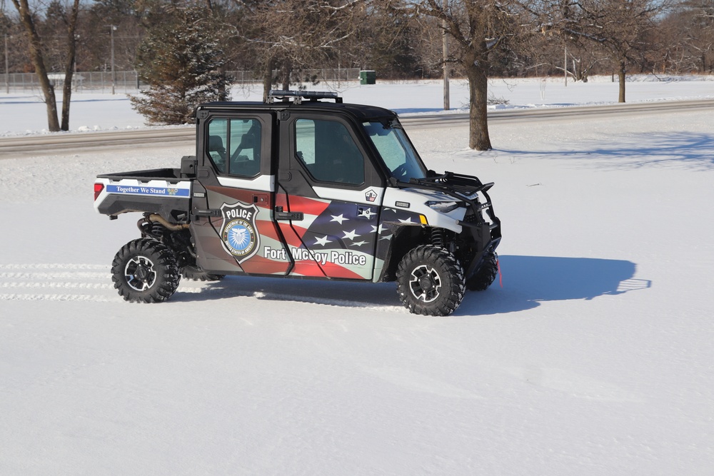 Fort McCoy Directorate of Emergency Services Police Department UTVs get special look